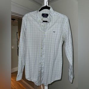 Men’s Vineyard Vines Button Down Shirt Plaid